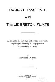 Robert Randall and the Le Breton Flats by Hamnett P. Hill