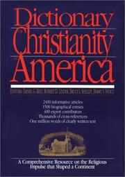 Cover of: Dictionary of Christianity in America