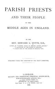 Cover of: Parish priests and their people in the Middle Ages in England
