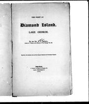Cover of: The fight at Diamond Island, Lake George by Benjamin F. DeCosta