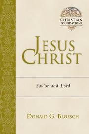 Cover of: Jesus Christ: Savior & Lord