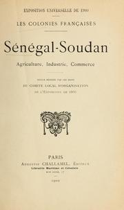 Cover of: Sénégal-Soudan.
