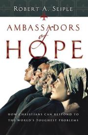 Cover of: Ambassadors of Hope: How Christians Can Respond to the World's Toughest Problems