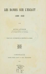 Cover of: Les danois sur l'Escaut (1809-1813)