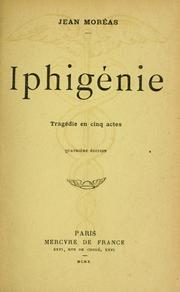 Cover of: Iphigenie: tragédie en cinq actes.