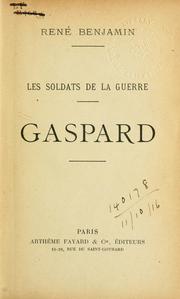 Cover of: Les soldats de la guerre.