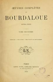 Oeuvres complètes by Louis Bourdaloue
