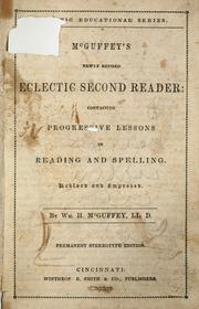 Cover of: McGuffey's newly revised eclectic first [-        ] reader ...