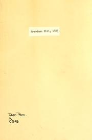 The freedmen bill