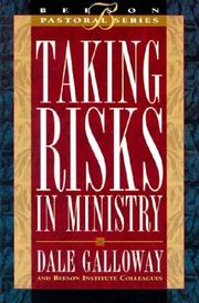 Cover of: Taking Risks in Ministry (Beeson Pastoral Series)