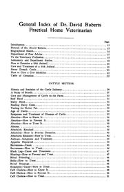 Cover of: Dr. David Roberts