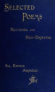 Cover of: Poems, national and non-oriental: (with some new pieces) selected from the [author's] works