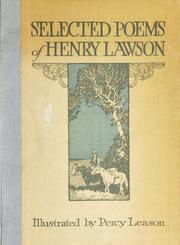Cover of: Selected poems by Henry Lawson
