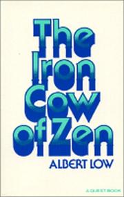 Cover of: The iron cow of Zen