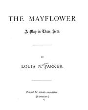 Cover of: The Mayflower: a play in three acts.