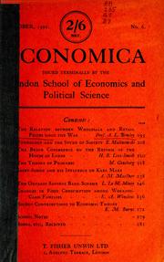 Cover of: The relation between wholesale and retail prices since the war.