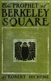 Cover of: The prophet of Berkeley Square