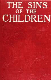 Cover of: The sins of the children: a study in social values