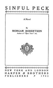 Cover of: Sinful Peck by Robertson, Morgan