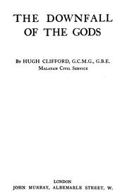 Cover of: The downfall of the gods