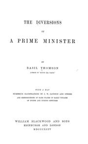 Cover of: Diversions of a prime minister