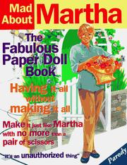 Cover of: Mad About Martha: The Fabulous Paper Doll Book
