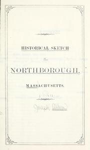 Cover of: History of Northborough, Mass. by Allen, Joseph