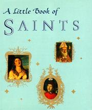 Cover of: A little book of saints
