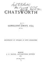 Cover of: Chatsworth