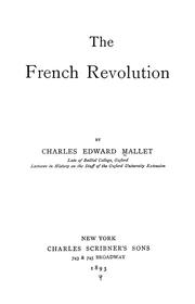 Cover of: The French revolution