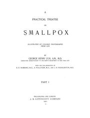 Cover of: A practical treatise on smallpox