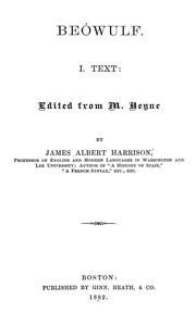 Cover of: Beówulf: Text