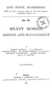 Cover of: Heavy horses by Herman Biddell