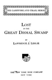 Cover of: Lost in the great dismal swamp