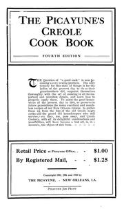 Cover of: The Picayune's Creole cook book. by 