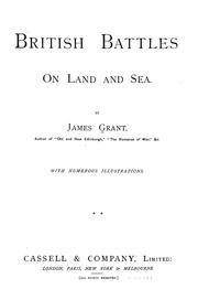 Cover of: British battles on land and sea