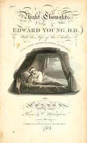 Night thoughts by Edward Young
