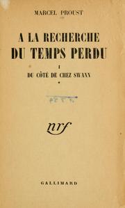 Cover of: À la recherche du temps perdu. by Marcel Proust