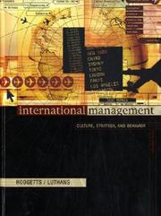 International management : culture, strategy, and behavior