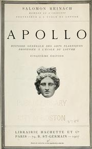 Cover of: Apollo by Salomon Reinach
