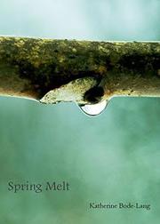 Cover of: Spring Melt by Katherine Bode-Lang