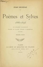 Cover of: Poèmes et sylves: 1886-1896.
