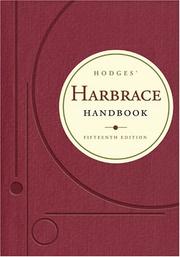 Cover of: Hodges' Harbrace handbook by Cheryl Glenn ... [et al.].