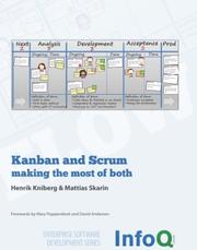 Cover of: Kanban and Scrum by Henri Kniberg, Mattias Skarin
