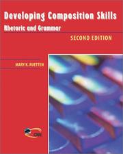 Cover of: Developing composition skills: rhetoric and grammar