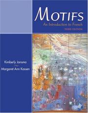 Motifs by Kimberly Jansma, Margaret Ann Kassen