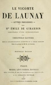 Cover of: Lettres parisiennes
