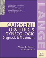 Current obstetric & gynecologic diagnosis & treatment