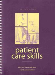Patient Care Skills Mary Alice D. Minor