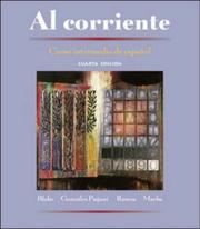 Cover of: Al corriente: Curso intermedio de espanol (Student Edition)